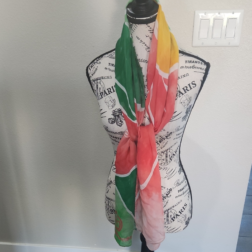 Colorful Silk Scarf